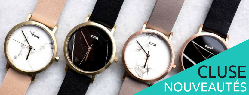 Nouveauté printemps 2017: découvrez la nouvelle montre CLUSE avec cadran marbre, La Roche Petite