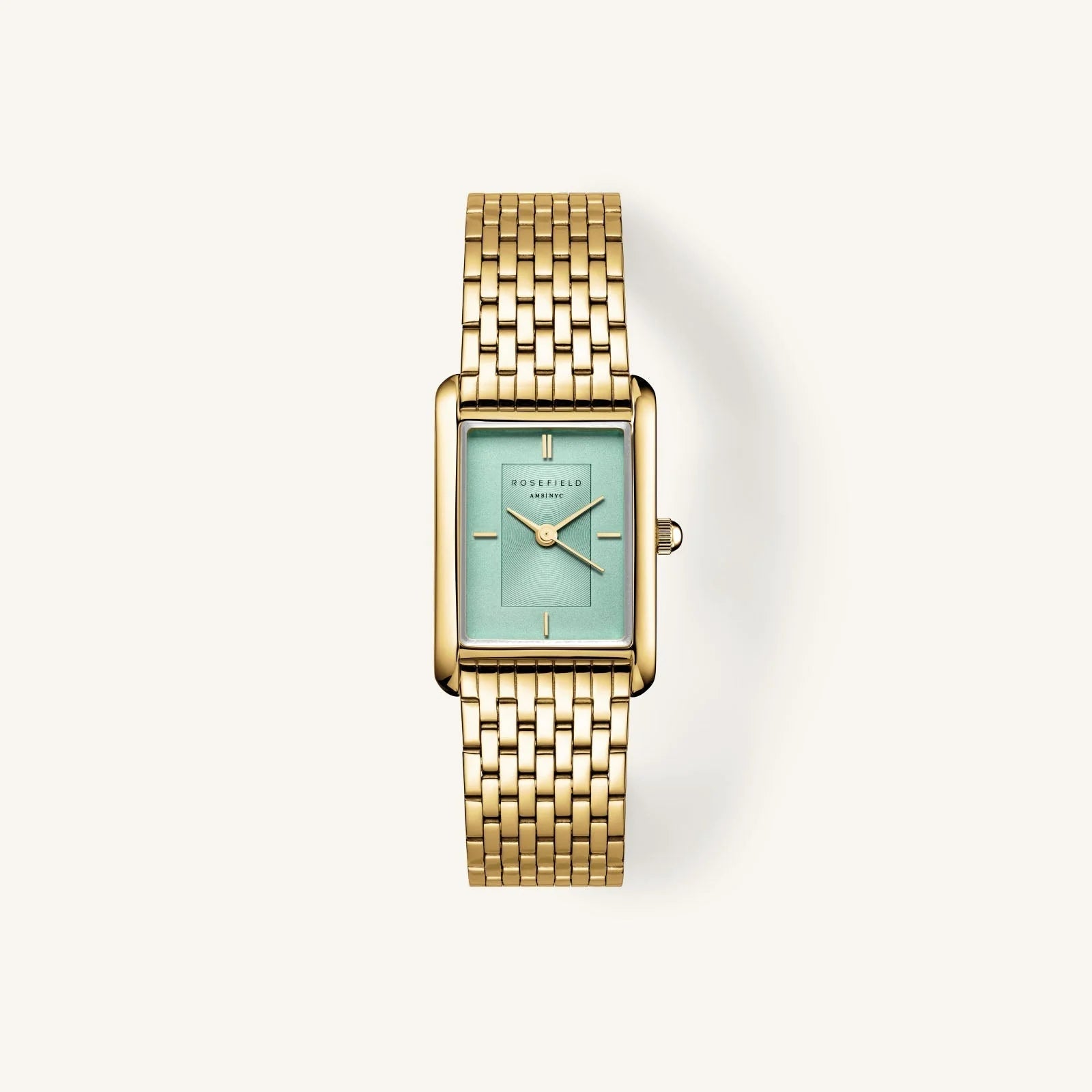 Montre Rosefield Heirloom Cadran Vert Menthe Acier Or H04