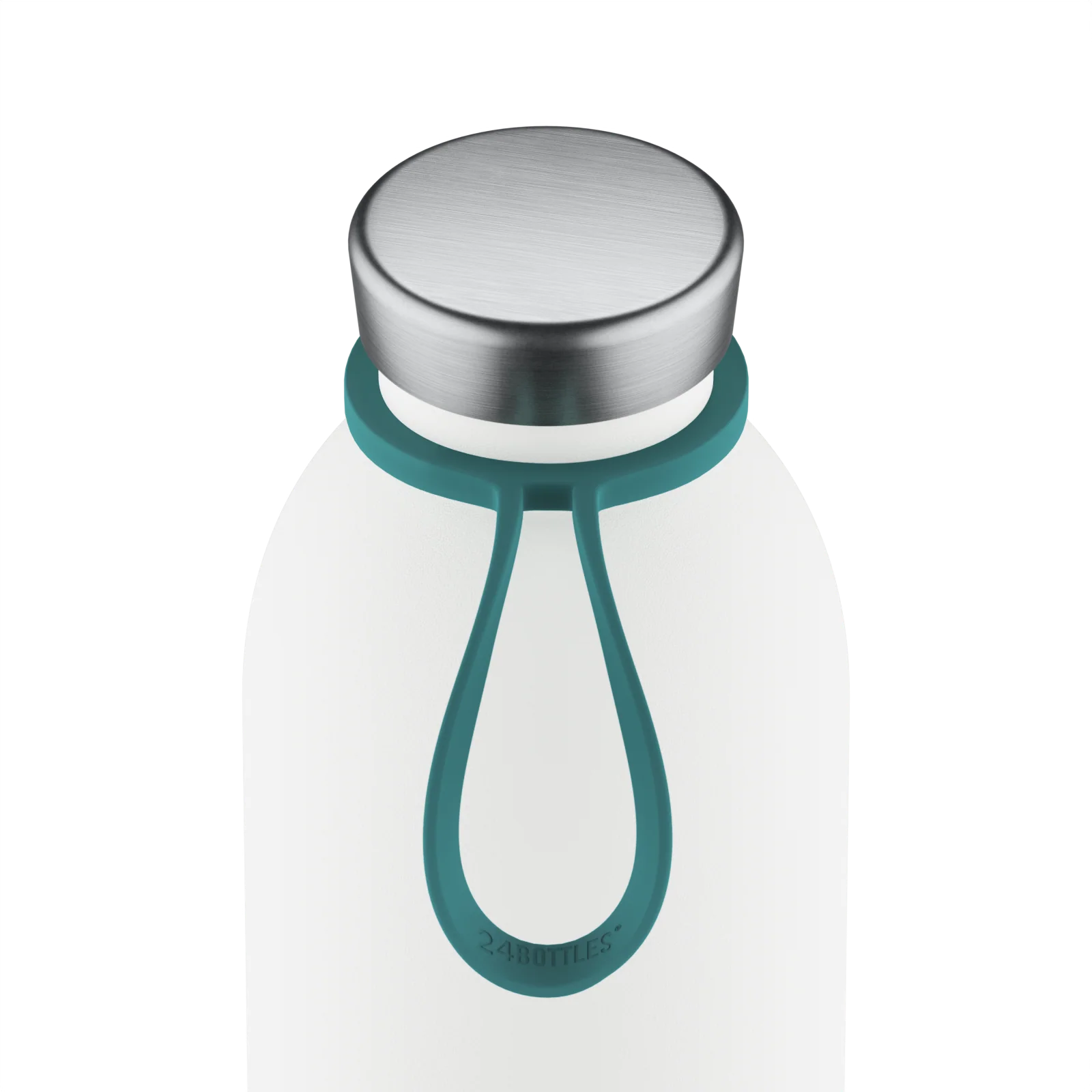 Poignée pour bouteille 24Bottles Bottle Tie Vert Sapin - PRECIOVS