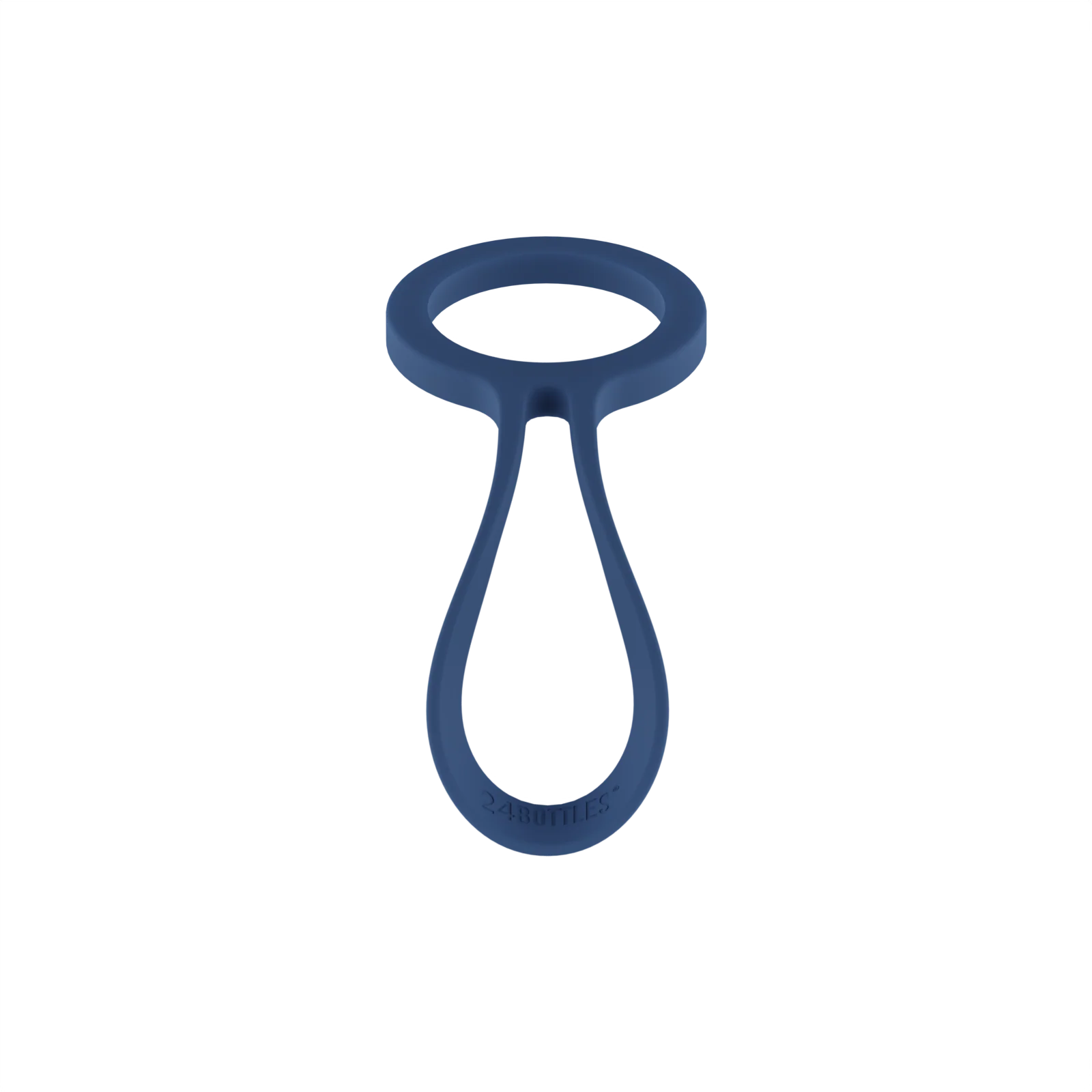 Poignée pour bouteille 24Bottles Bottle Tie Bleu Marine - PRECIOVS