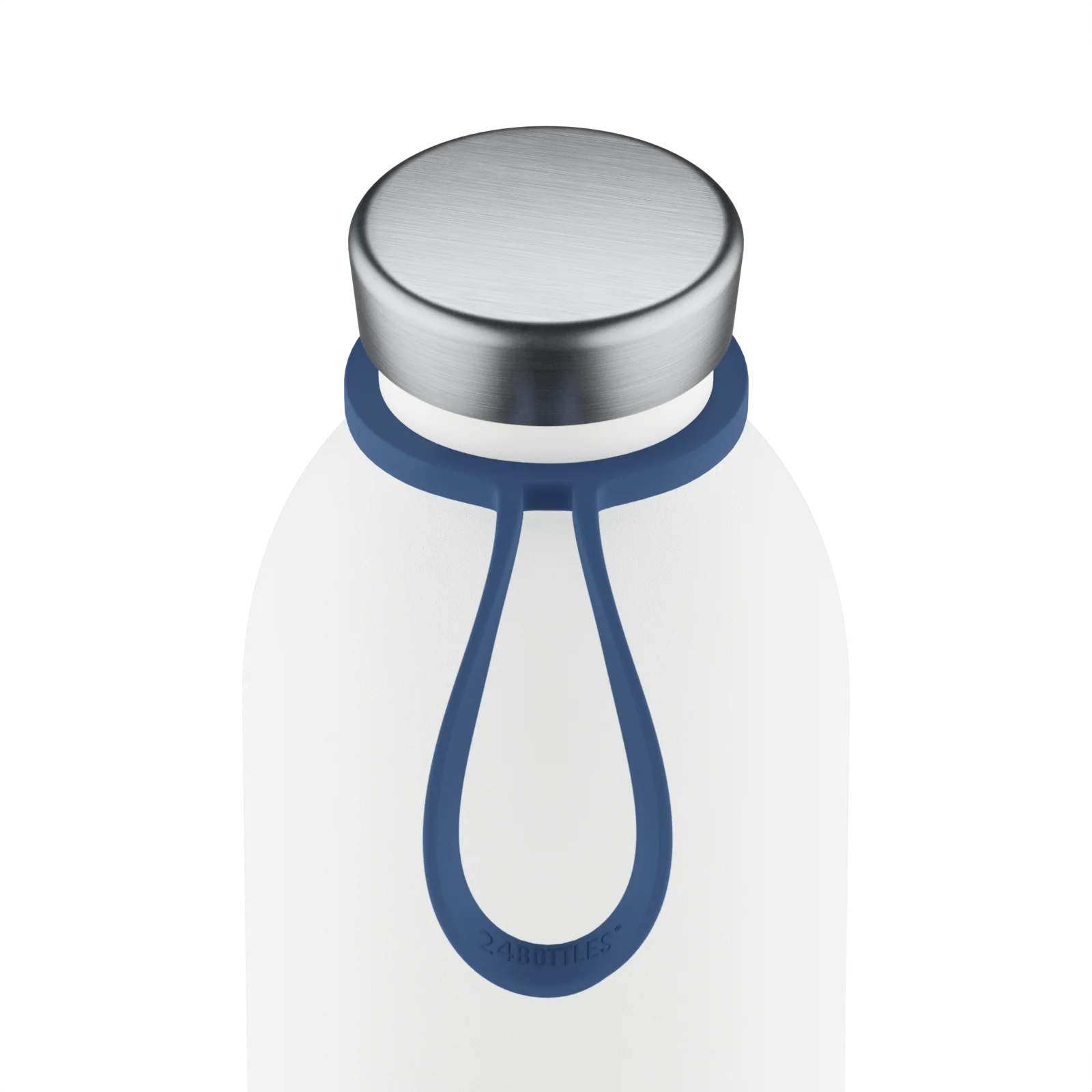 Poignée pour bouteille 24Bottles Bottle Tie Bleu Marine - PRECIOVS
