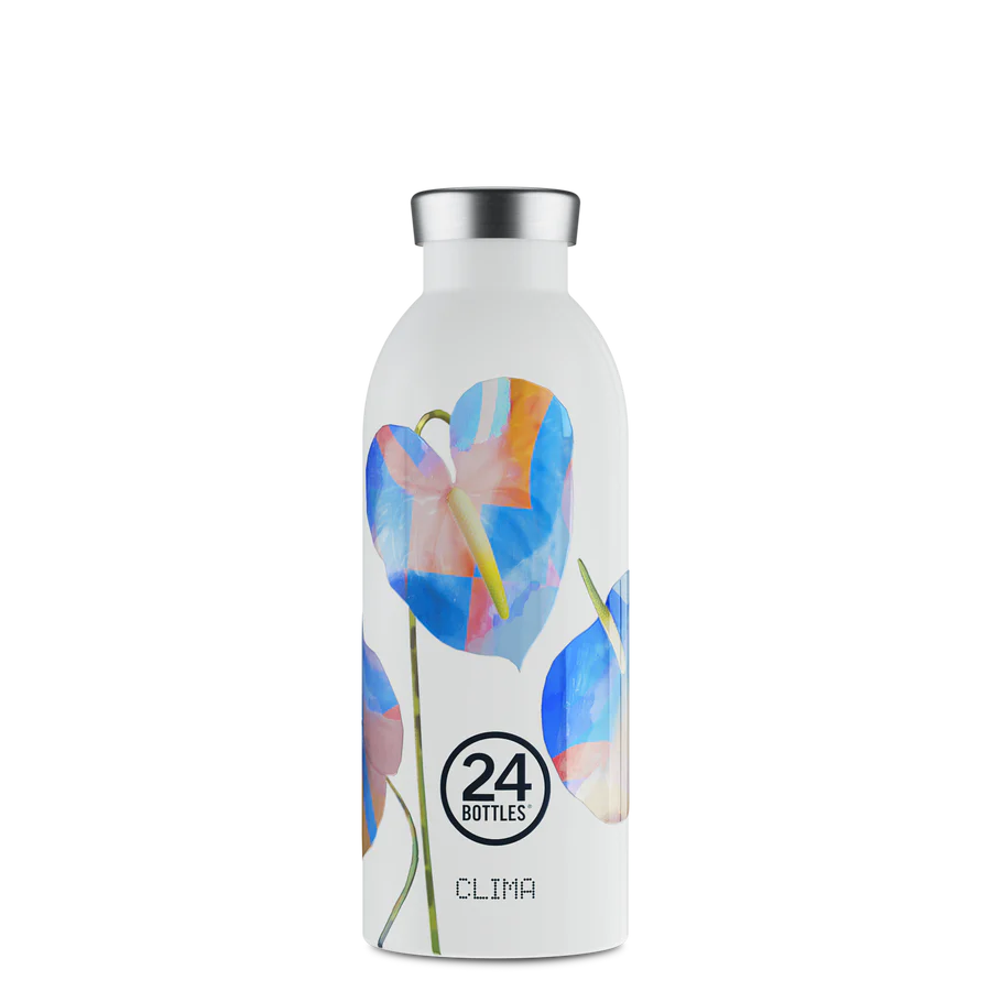 Bouteille réutilisable 24Bottles Clima Bottle Cosmic Flowers 500ml - PRECIOVS