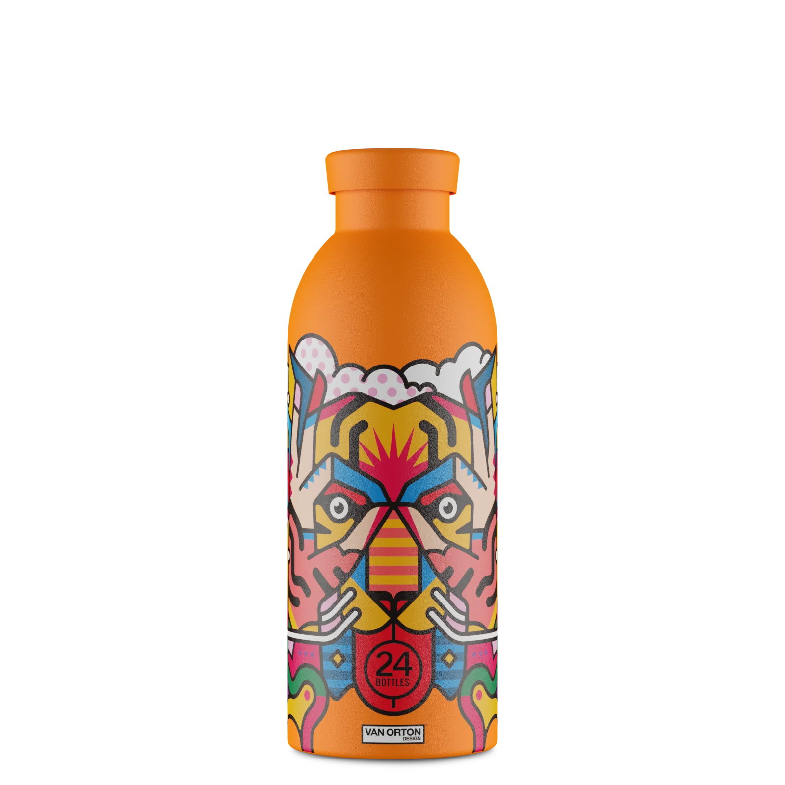 Bouteille réutilisable Van Orton x 24Bottles Clima Bottle Orange 500ml - PRECIOVS