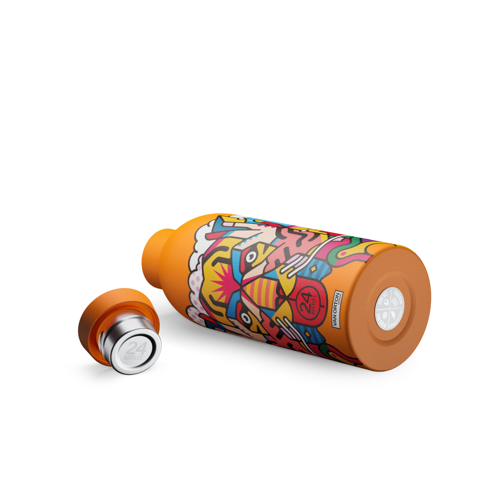 Bouteille réutilisable Van Orton x 24Bottles Clima Bottle Orange 500ml - PRECIOVS
