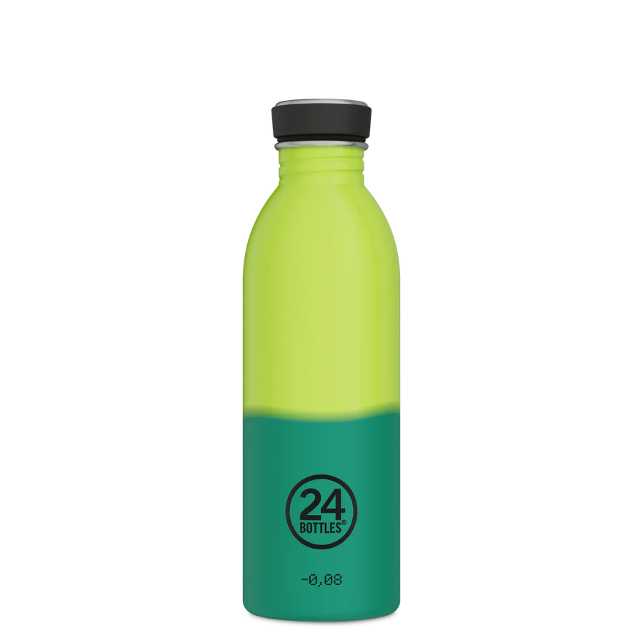 Bouteille réutilisable 24Bottles Urban Bottle REactive Yellow/Green - PRECIOVS