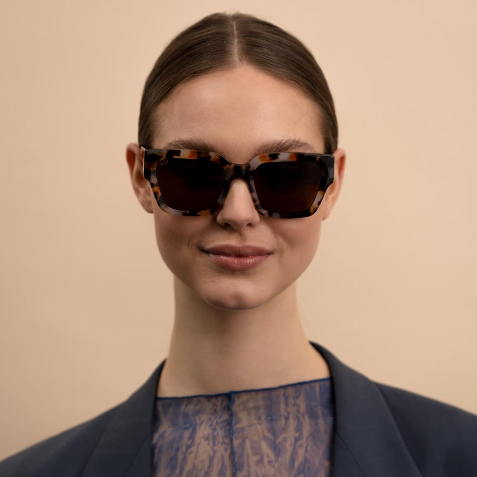 Lunettes de Soleil Kapten & Son Seville Desert Speckled Brown - PRECIOVS