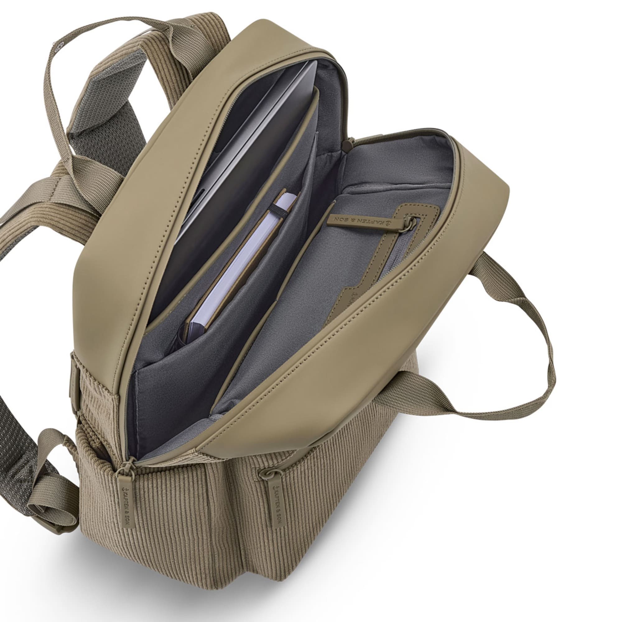 Sac à dos Kapten & Son Bergen Pro Cord Dusty Khaki édition limitée
