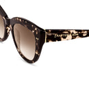 Lunettes de Soleil Kapten & Son Sofia Crystal Tortoise Brown - PRECIOVS