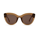 Lunettes de Soleil Kapten & Son Sofia Transparent Caramel Brown - PRECIOVS