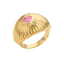 Bague MYA BAY Pink Stone Samantha BA-319.G