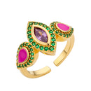 Bague MYA BAY Fuchsia Lovely Mademoiselle BA-347.G