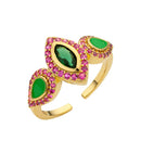 Bague MYA BAY Green Lovely Mademoiselle BA-348.G