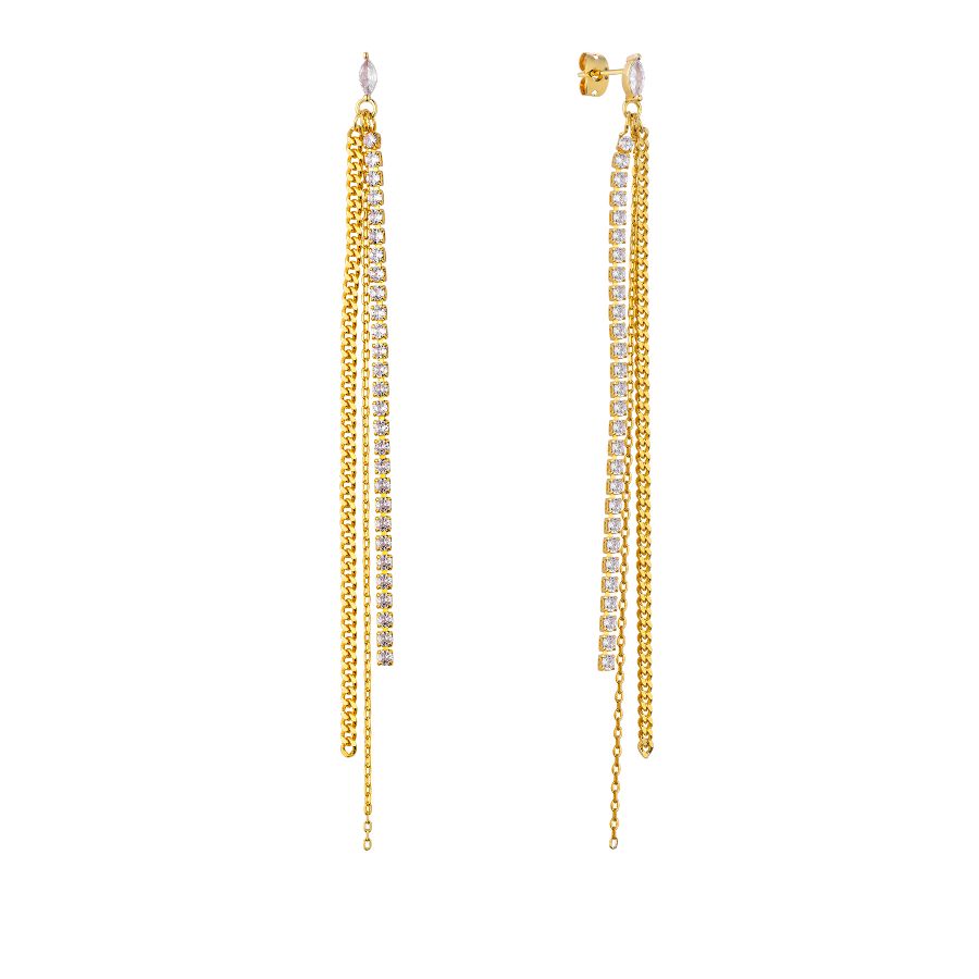 Boucles d'oreilles MYA BAY BOLD FRAME BO-361.G