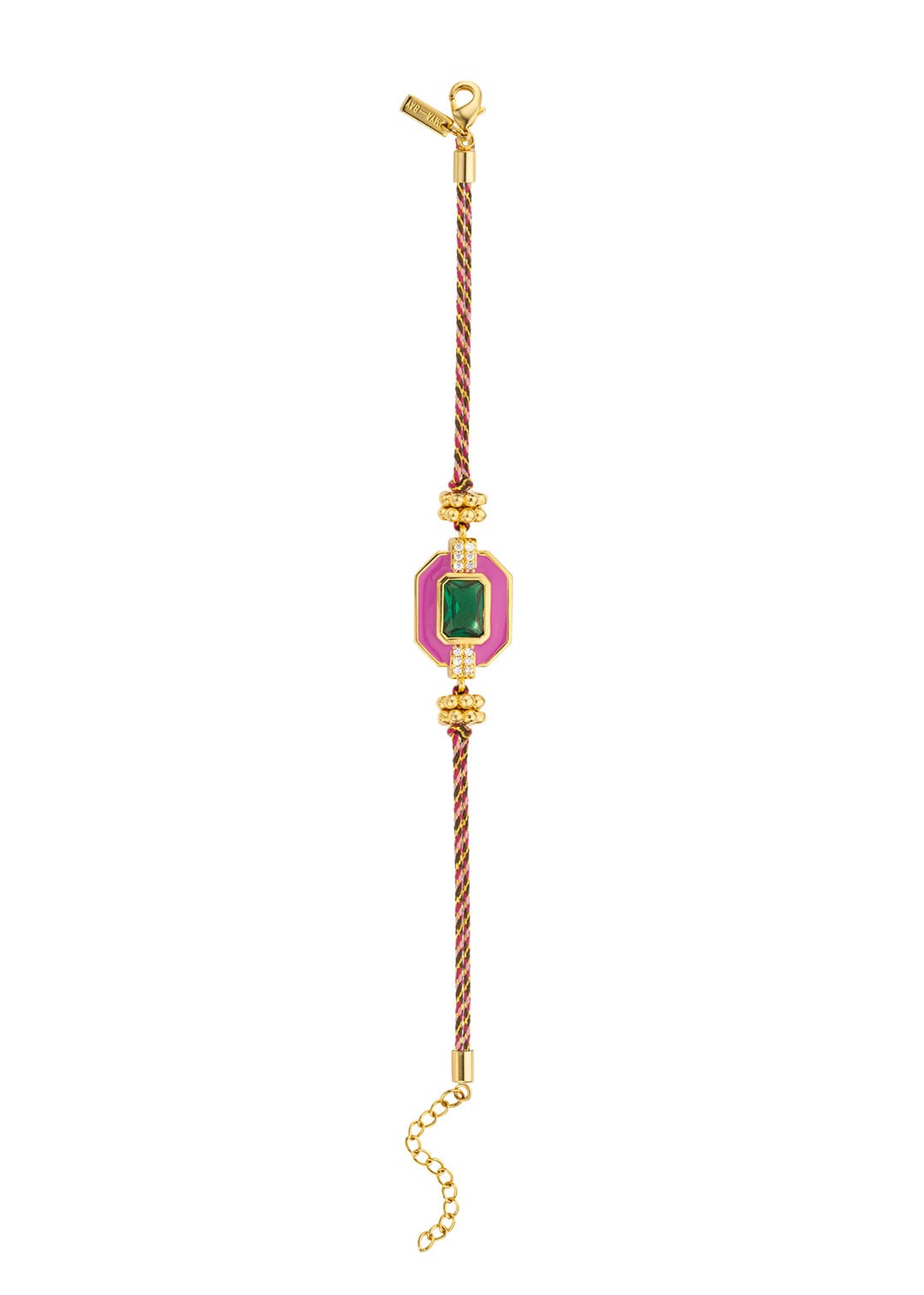 Bracelet MYA BAY Fuchsia Art Deco BR-368.G
