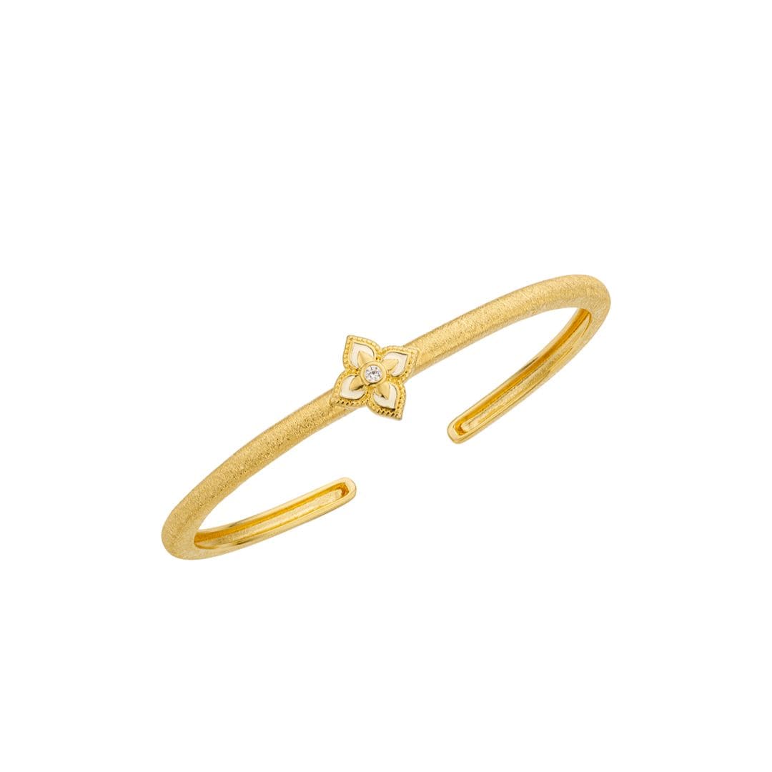 Bracelet MYA BAY WHITE LOTUS CUFF BR-414.G