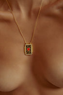 Collier MYA BAY Psychedelic Heart Boheme CO-234.G - PRECIOVS