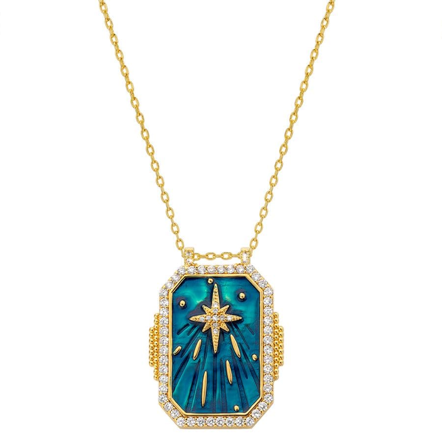 Collier MYA BAY Blue Diwali Boheme CO-258.G - PRECIOVS