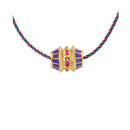 Collier MYA BAY Purple Talisman CO-259.G