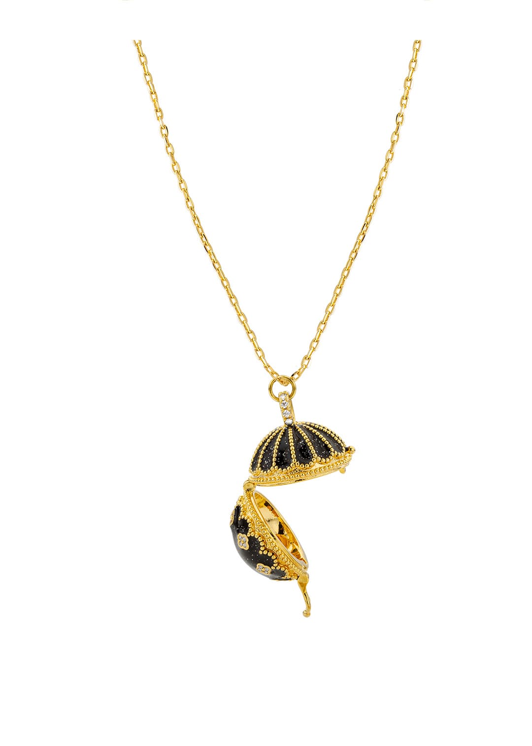 Collier MYA BAY Black Shiny Protection CO-327.G - PRECIOVS