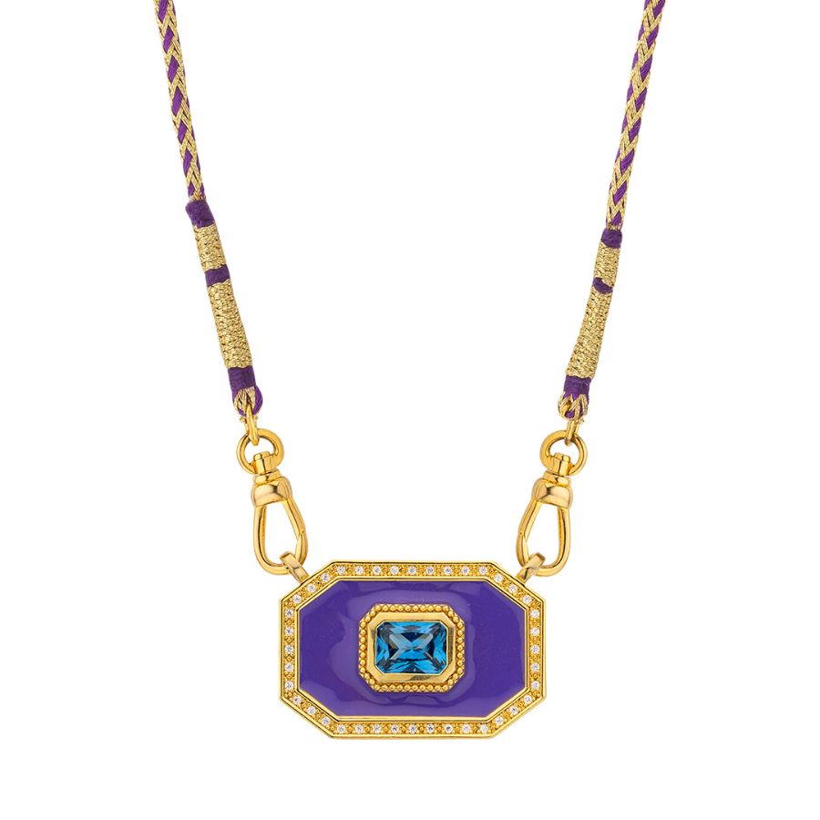 Collier MYA BAY Purple Yucatan CO-334.G