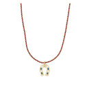 Collier MYA BAY White Mini Horseshoe CO-374.G