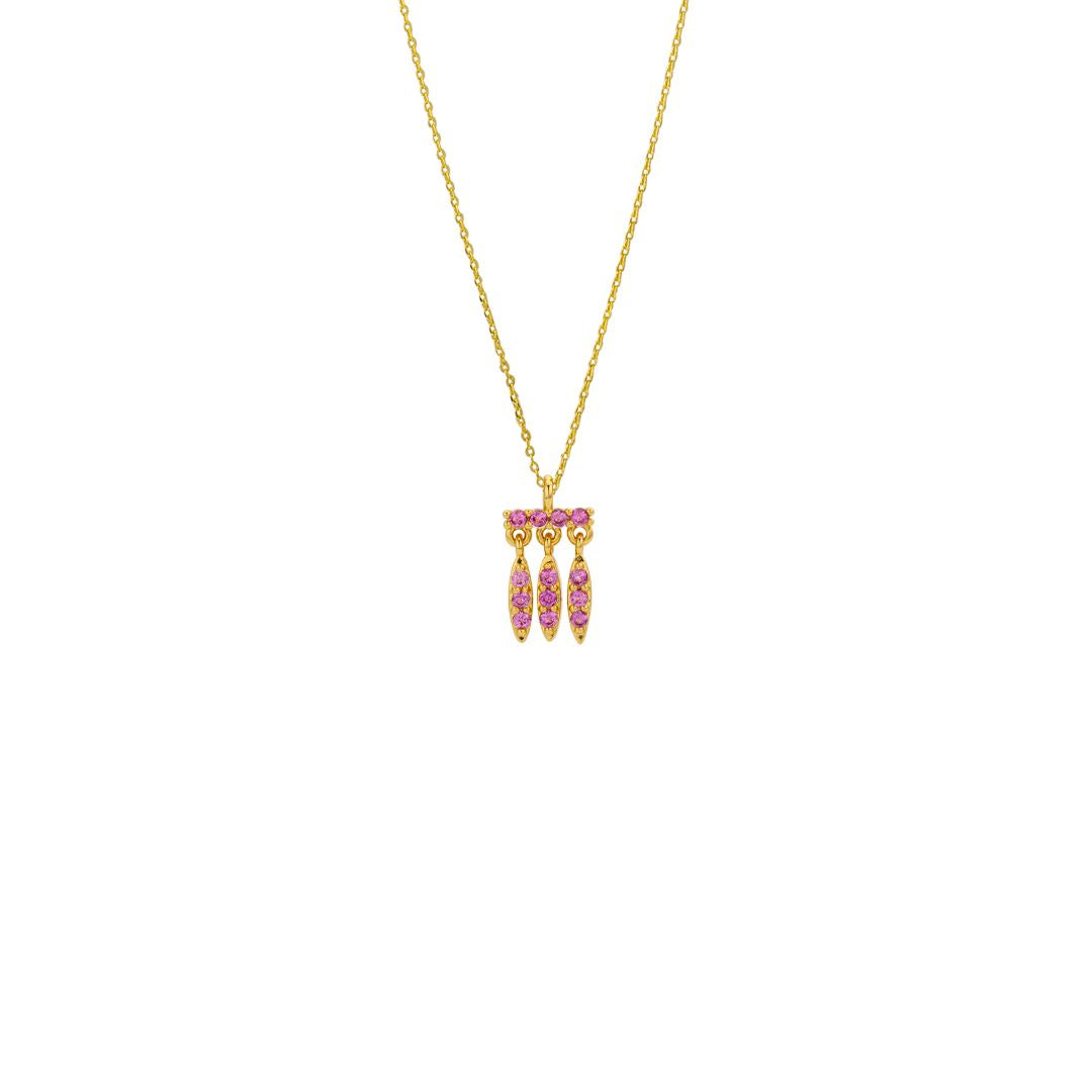 Collier MYA BAY Fuchsia Triade CO-461.G - PRECIOVS