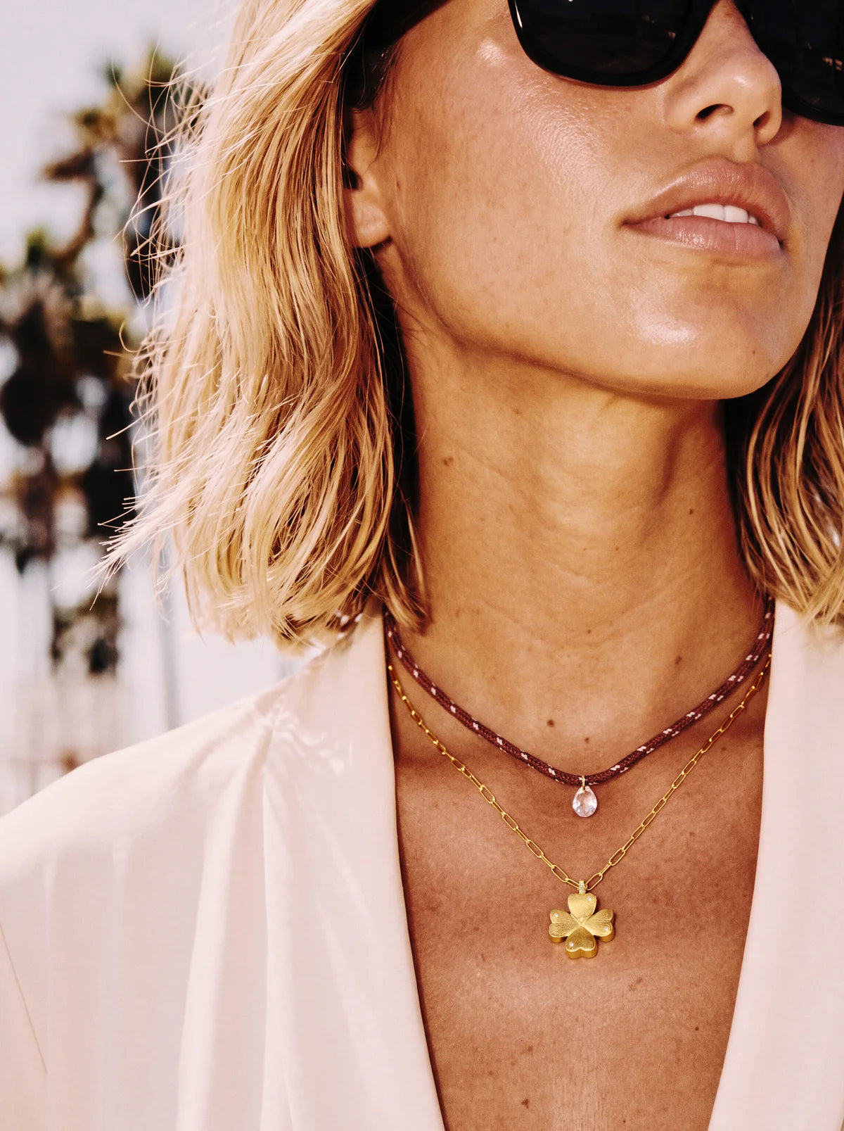 Collier MYA BAY Burgundy Pear CO-474.G