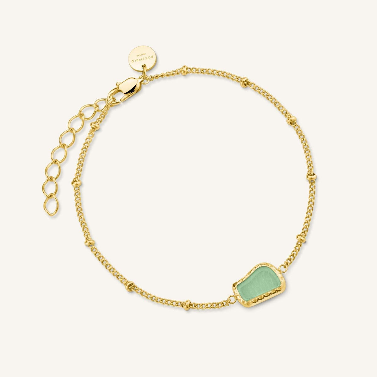 Bracelet Rosefield Pierre Précieuse Forme Organique J656