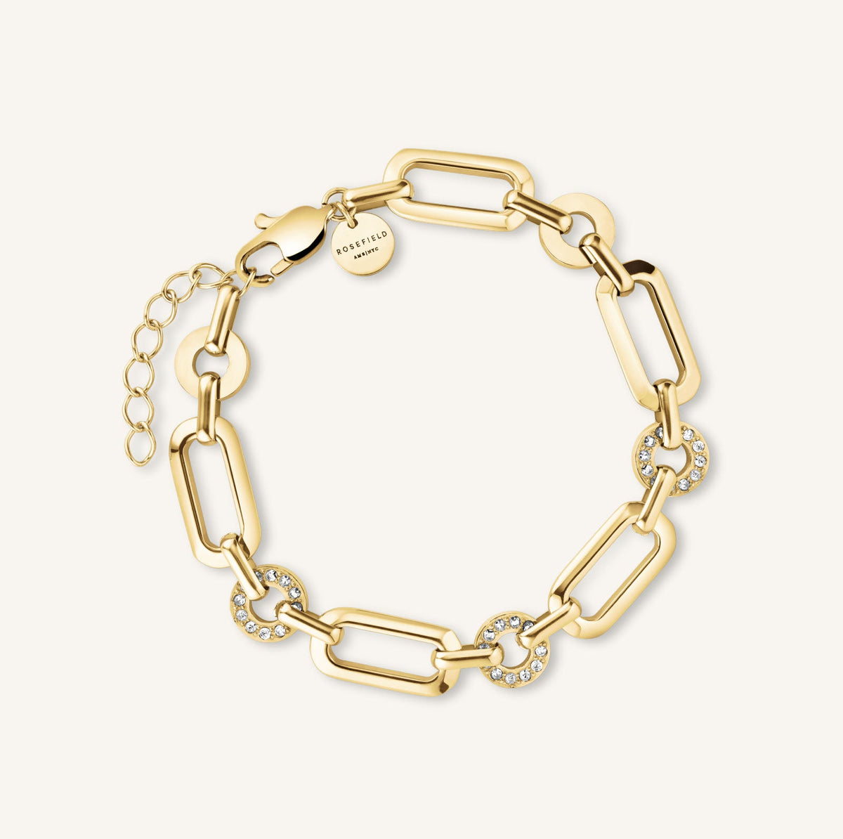 Bracelet Rosefield Maillons Géométriques J900