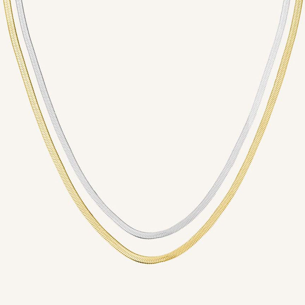 Collier Rosefield Double Serpent J676