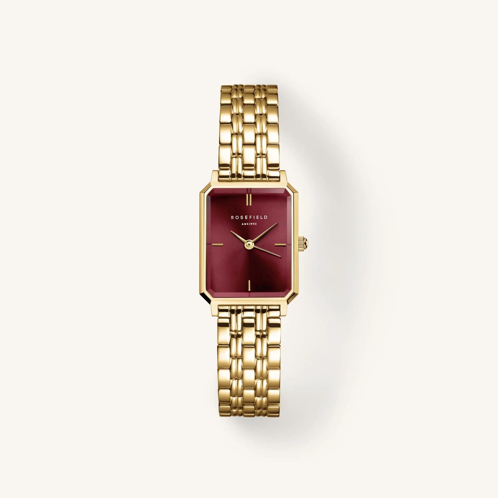 Montre Rosefield Octagon XS Bordeaux O83