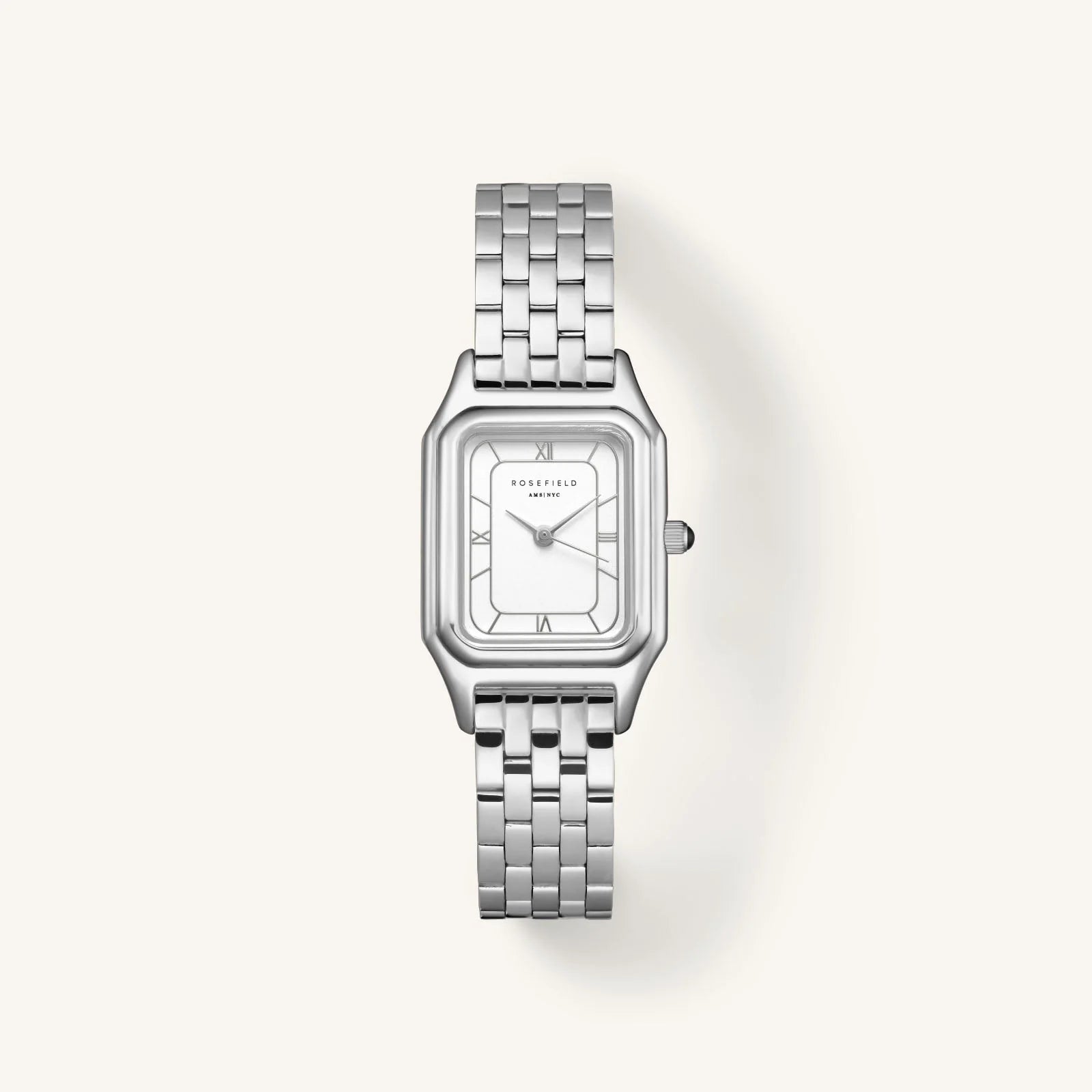 Montre Rosefield Ivy Blanc Argent OC02