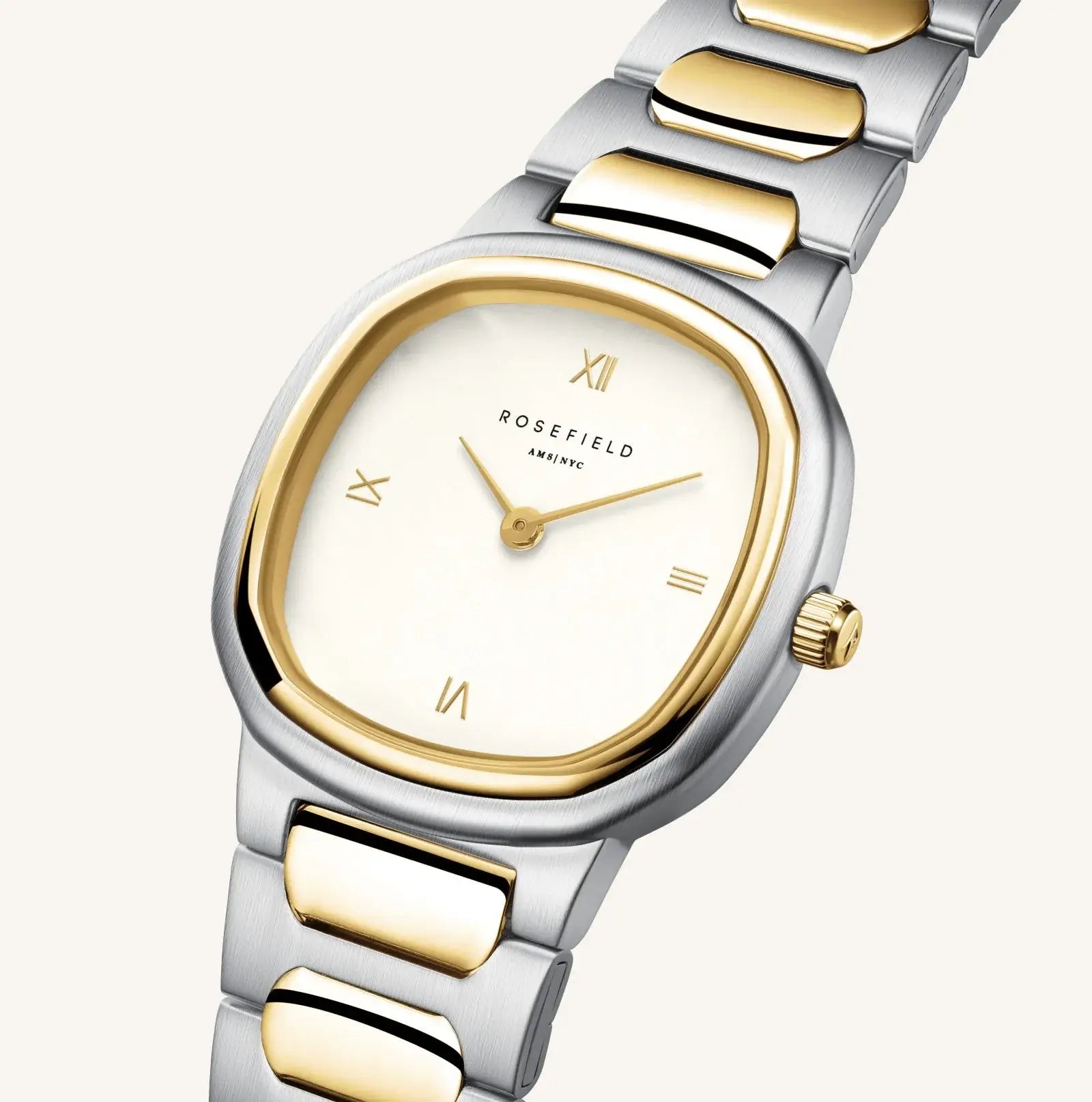 Montre Rosefield Gaia Or Jaune et Argent OR03