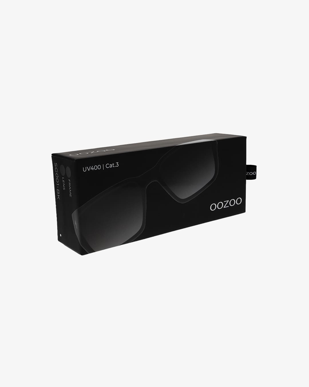 Lunettes de Soleil Oozoo Noire UV400 SG001-BK - PRECIOVS