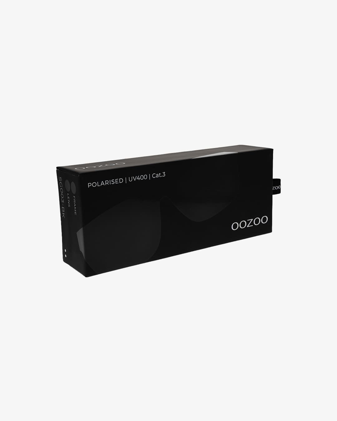 Lunettes de Soleil Oozoo Noir verres polarisés UV400 SG003-BK - PRECIOVS
