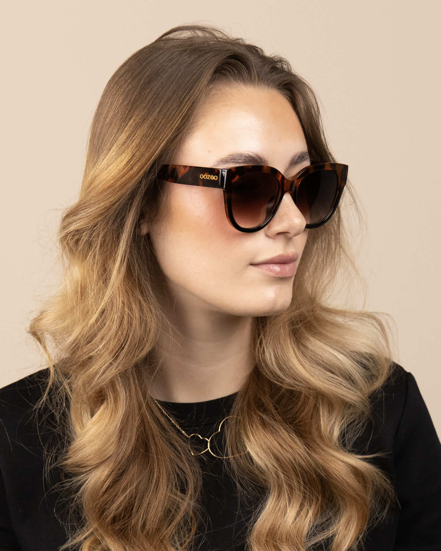 Lunettes de Soleil Oozoo Tortoise Brun UV400 SG005-TB - PRECIOVS
