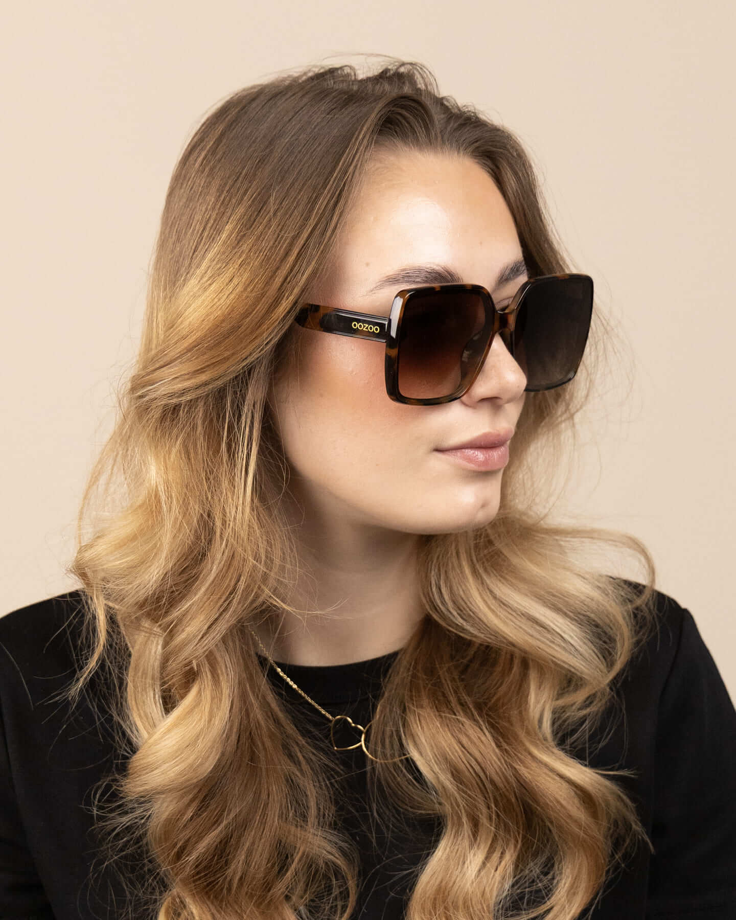 Lunettes de Soleil Oozoo Tortoise Brun UV400 SG006-TB - PRECIOVS