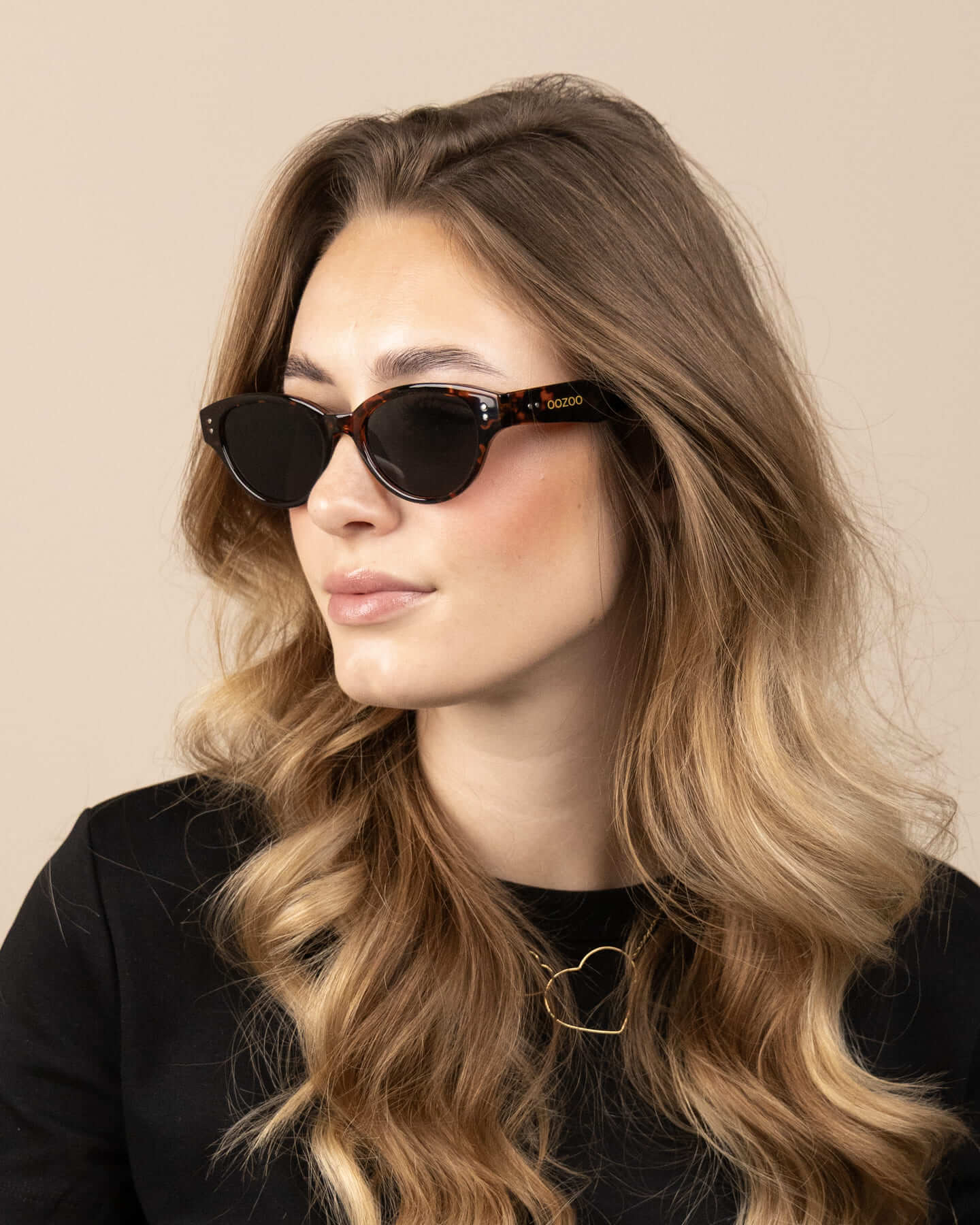 Lunettes de Soleil Oozoo Brun Tortoise UV400 SG007-TB - PRECIOVS
