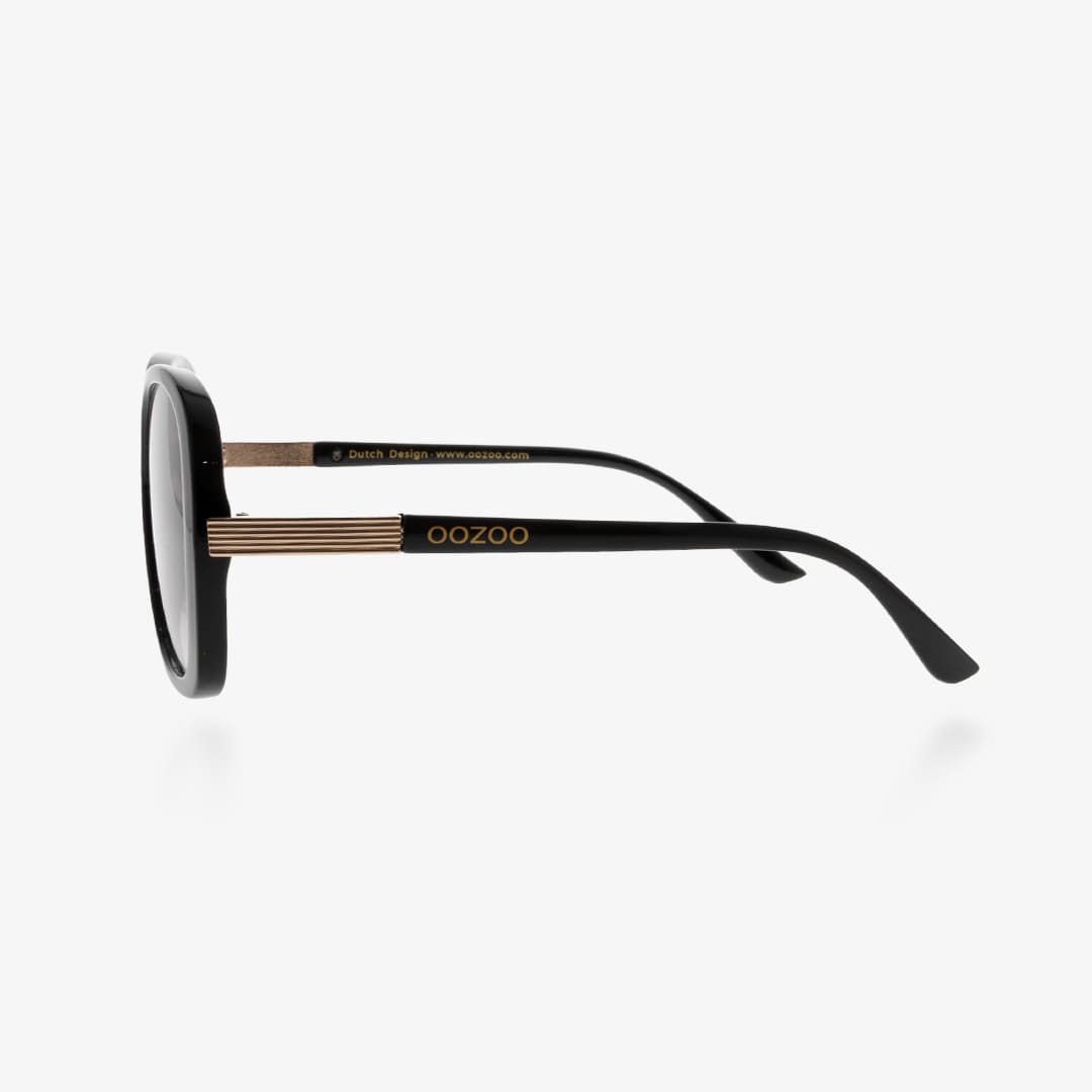 Lunettes de Soleil Oozoo Noir UV400 SG008-BK - PRECIOVS