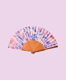 Éventail artisanal A Fan Of Grace of Flowers