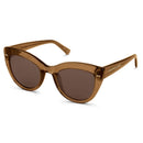 Lunettes de Soleil Kapten & Son Sofia Transparent Caramel Brown - PRECIOVS