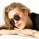 Lunettes de Soleil Kapten & Son Zurich Transparent Caramel Brown - PRECIOVS