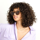 Lunettes de Soleil Kapten & Son Sofia Transparent Caramel Brown - PRECIOVS