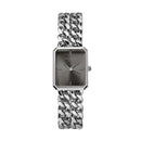 Montre Rosefield Octagon XS Studio Double Chain Argent O78 - PRECIOVS