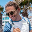 Lunettes de soleil Kapten & Son London Gold Green - PRECIOVS