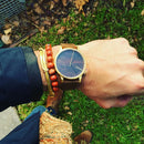Montre Komono WINSTON GOLD WOOD KOM-W2021 - PRECIOVS