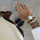 Montre CLUSE La Vedette Mesh Gold White CL50007 - PRECIOVS