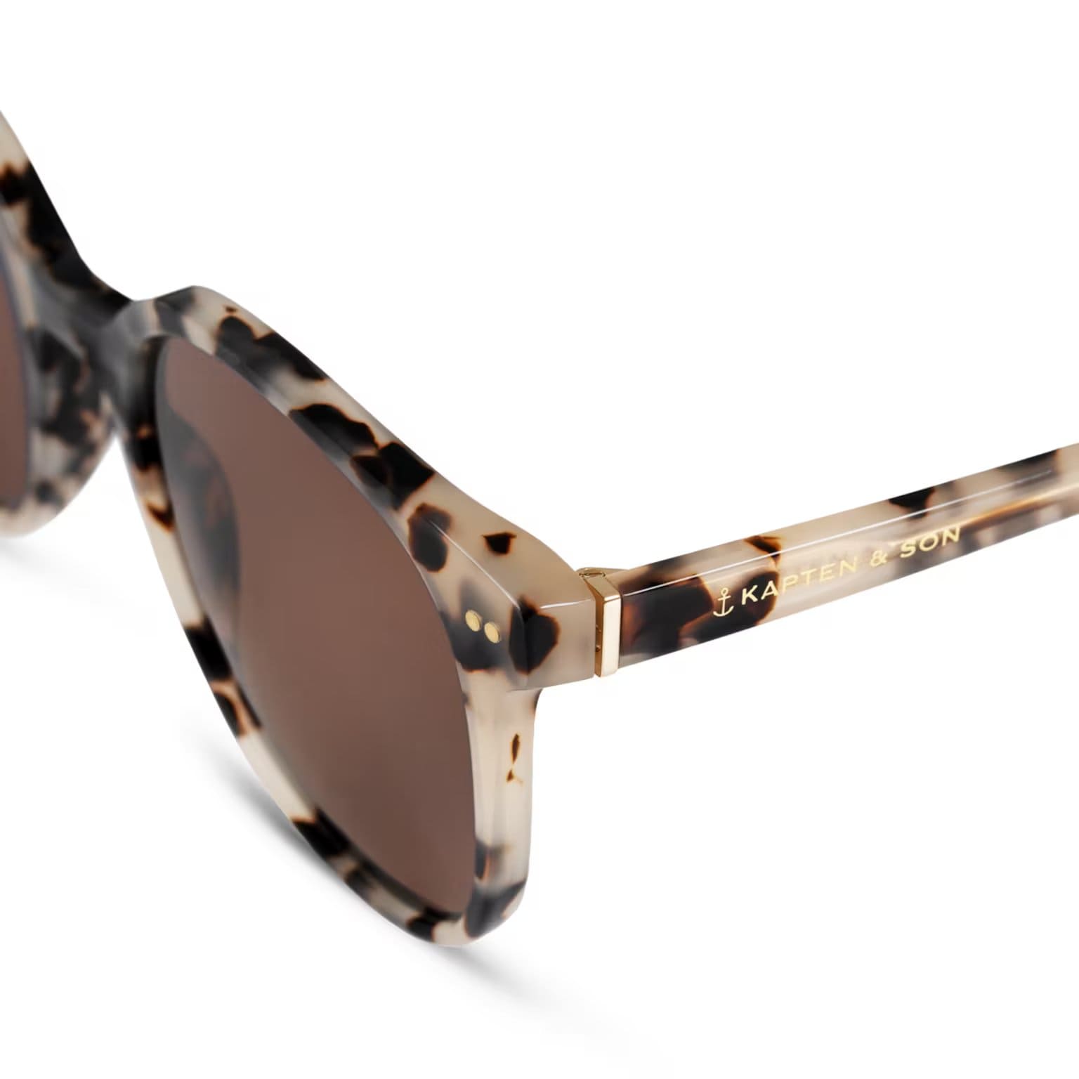 Lunettes de Soleil Kapten & Son Nairobi Sand Tortoise Brown - PRECIOVS