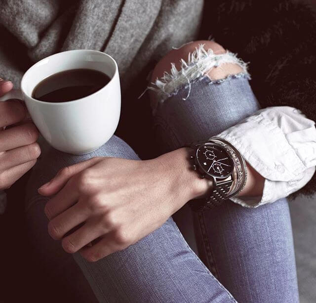 Montre Kapten Son Chrono Black Midnight Steel PRECIOVS