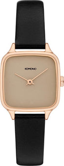 Coffret Komono Montre Kate black rose et jonc - PRECIOVS